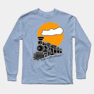 Midnight Train Going Anywhere (Light Tees) Long Sleeve T-Shirt